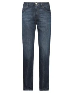 GIORGIO ARMANI Blue Men‘s Denim Pants