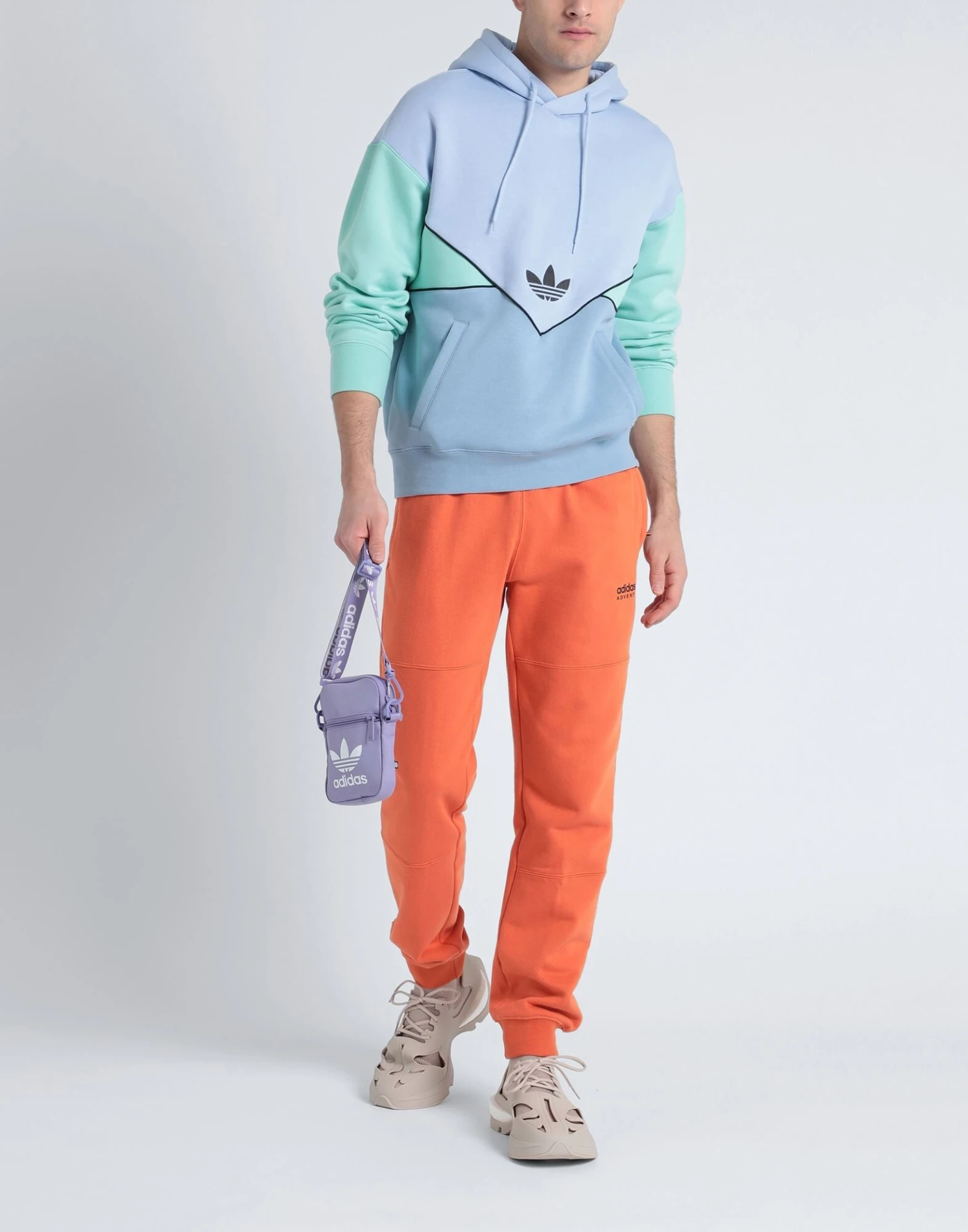 ADIDAS ORIGINALS ADVENTURE SWEATPANT Orange Men‘s Casual Pants 4 ADIDAS ORIGINALS ADVENTURE SWEATPANT Orange Men‘s Casual Pants - Image 2