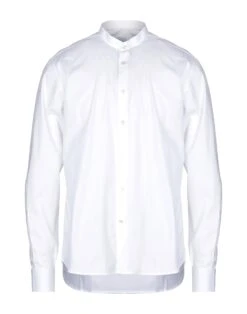 DOMENICO TAGLIENTE White Men‘s Solid Color Shirt