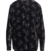 EMPORIO ARMANI Black Men‘s Patterned Shirt
