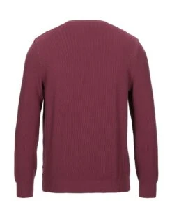 GRAN SASSO Burgundy Men‘s Sweater 5 GRAN SASSO Burgundy Men‘s Sweater -VibeWear Store 39819197lw 14 r