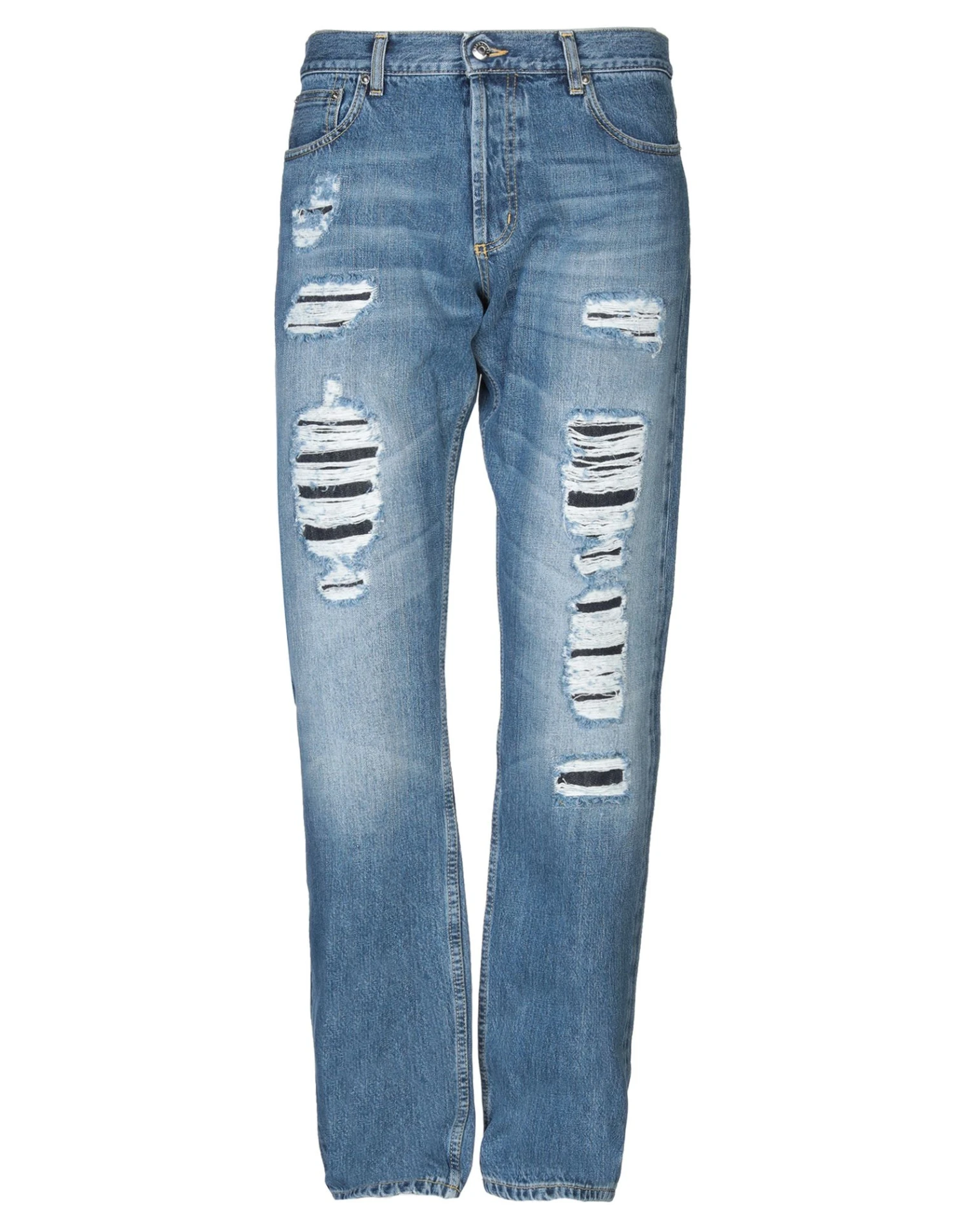 ALEXANDER MCQUEEN Blue Men‘s Denim Pants 3 ALEXANDER MCQUEEN Blue Men‘s Denim Pants