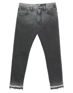 DOLCE & GABBANA Black Men‘s Denim Pants