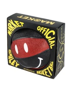 MARKET SMILEY GLITTER WINDY CITY BASKETBALL Red Men‘s Sport Accessories