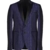 JUST CAVALLI Purple Men‘s Blazer -VibeWear Store 49162289be 14 f