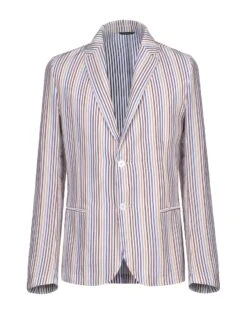 DANIELE ALESSANDRINI Blue Men‘s Blazer