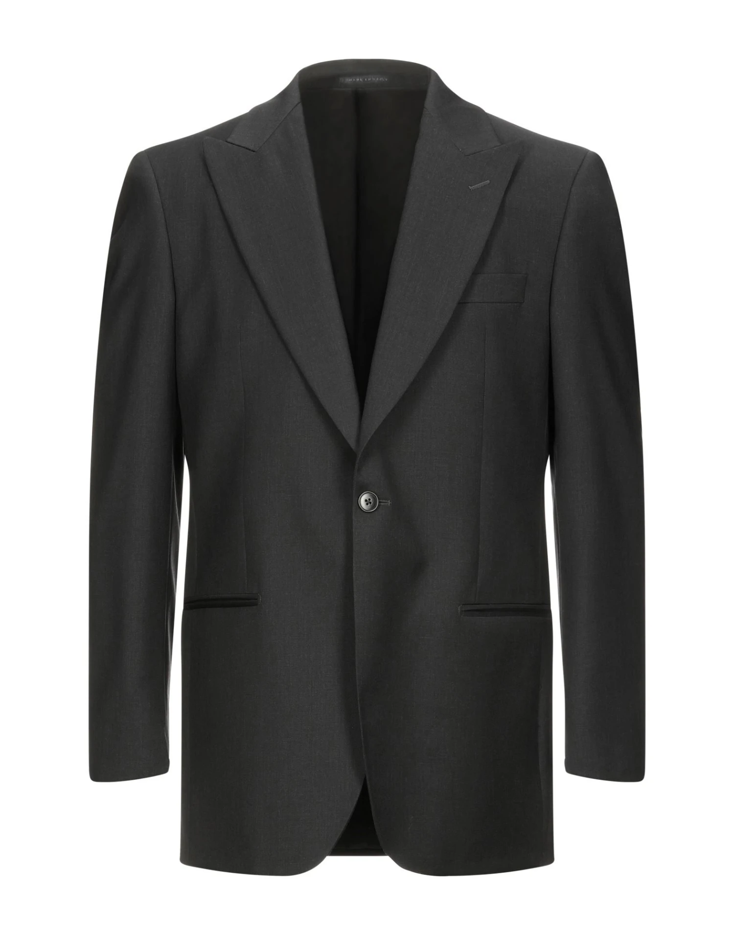 LUBIAM Black Men‘s Blazer 3 LUBIAM Black Men‘s Blazer