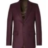 GUILTY PARTIES Burgundy Men‘s Blazer 2 GUILTY PARTIES Burgundy Men‘s Blazer -VibeWear Store 49636639pe 14 f