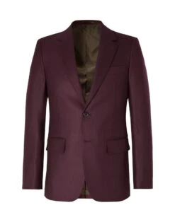 GUILTY PARTIES Burgundy Men‘s Blazer