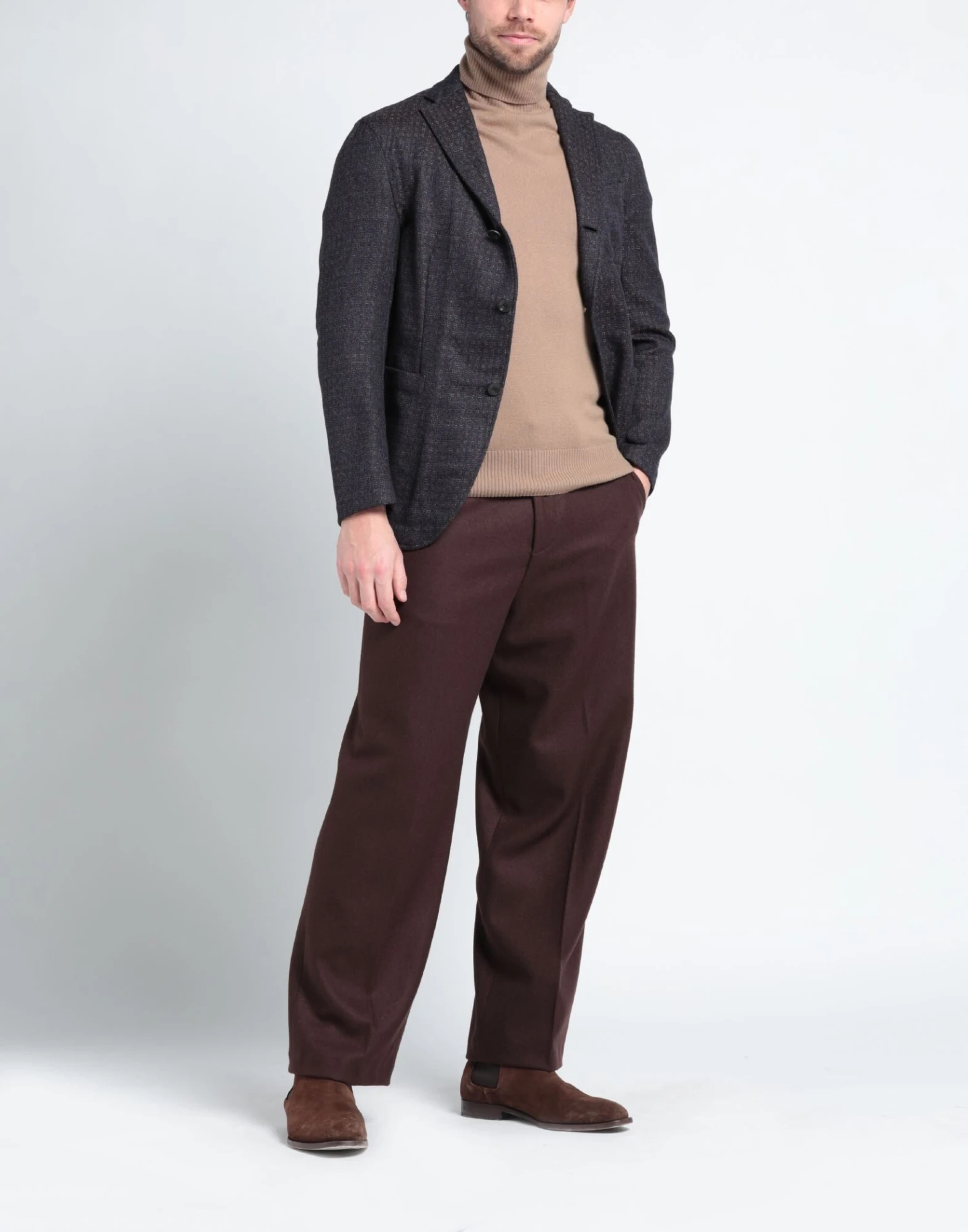 BOGLIOLI Midnight Blue Men‘s Blazer 4 BOGLIOLI Midnight Blue Men‘s Blazer - Image 2