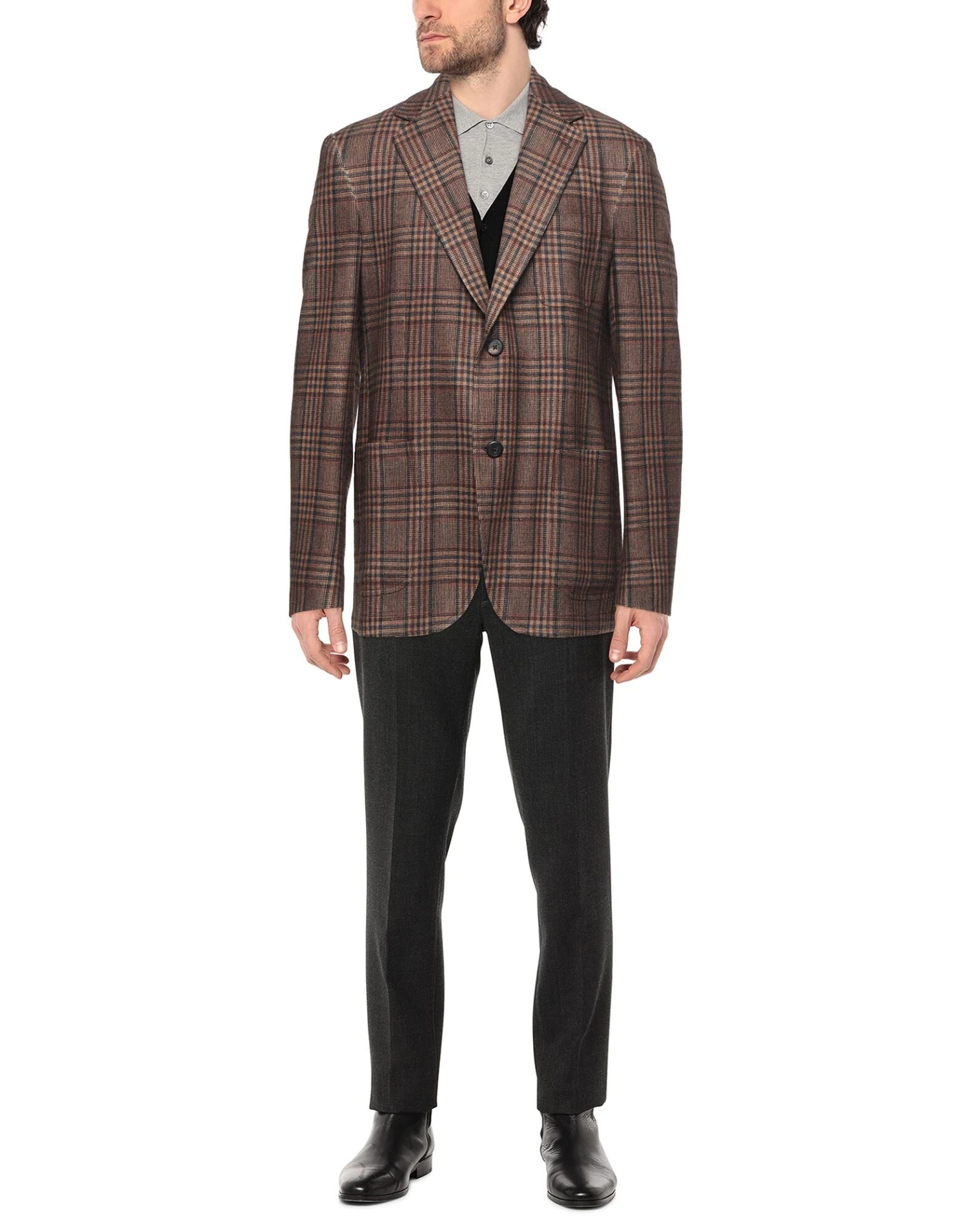 THE GIGI Brown Men‘s Blazer 4 THE GIGI Brown Men‘s Blazer - Image 2