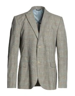GREY DANIELE ALESSANDRINI Khaki Men‘s Blazer