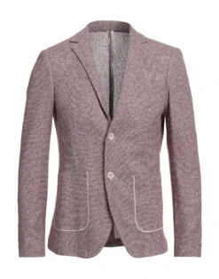 BL.11 BLOCK ELEVEN Burgundy Men‘s Blazer