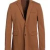 PAOLO PECORA Camel Men‘s Blazer -VibeWear Store 49810581go 14 f