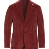 LUIGI BIANCHI Mantova Brick Red Men‘s Blazer -VibeWear Store 49842553ds 14 f