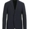 GIORGIO ARMANI Navy Blue Men‘s Blazer -VibeWear Store 49845752gc 14 f