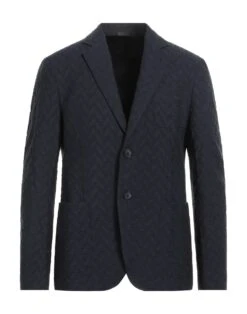 GIORGIO ARMANI Navy Blue Men‘s Blazer