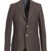 CC COLLECTION CORNELIANI Dark Brown Men‘s Blazer -VibeWear Store 49846059vb 14 f