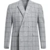 CC COLLECTION CORNELIANI Light Grey Men‘s Blazer -VibeWear Store 49847403am 14 f