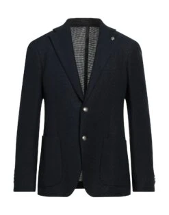 LUBIAM Midnight Blue Men‘s Blazer