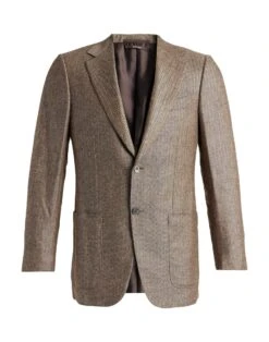 DUNHILL Brown Men‘s Blazer
