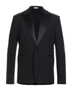 ALEXANDER MCQUEEN Black Men‘s Blazer