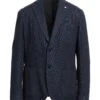 L.B.M. 1911 Navy Blue Men‘s Blazer -VibeWear Store 49855072ss 14 f