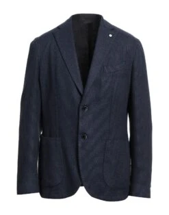 L.B.M. 1911 Navy Blue Men‘s Blazer