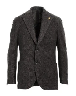 LARDINI Brown Men‘s Blazer