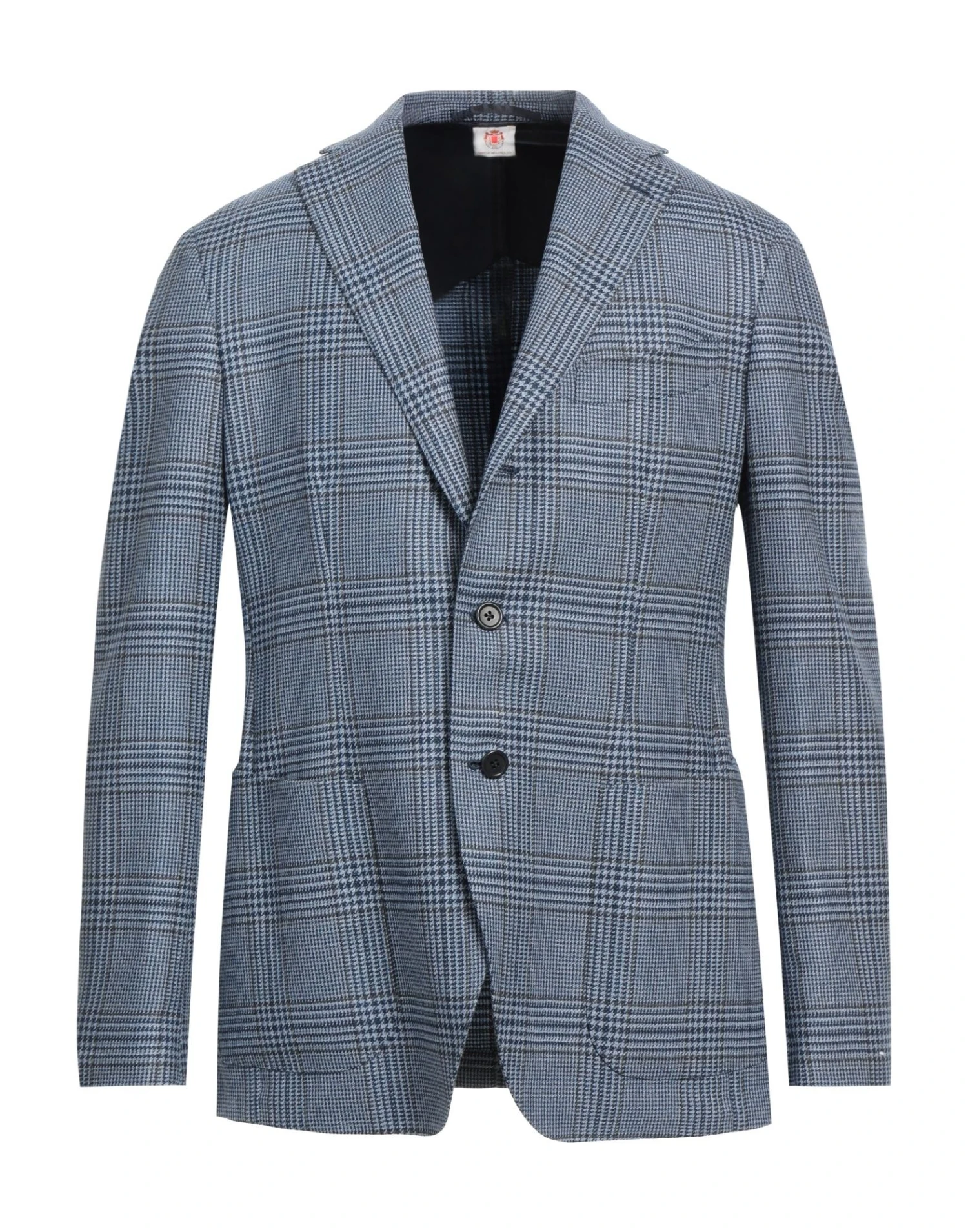 LUIGI BORRELLI NAPOLI Blue Men‘s Blazer 3 LUIGI BORRELLI NAPOLI Blue Men‘s Blazer