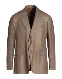 GABRIELE PASINI Khaki Men‘s Blazer