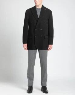 MULISH Black Men‘s Blazer -VibeWear Store 49874743xv 14 r