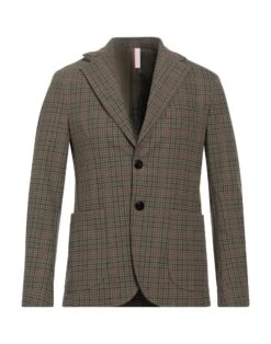 PMDS PREMIUM MOOD DENIM SUPERIOR Military Green Men‘s Blazer