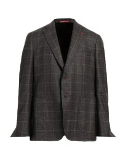 ISAIA Brown Men‘s Blazer