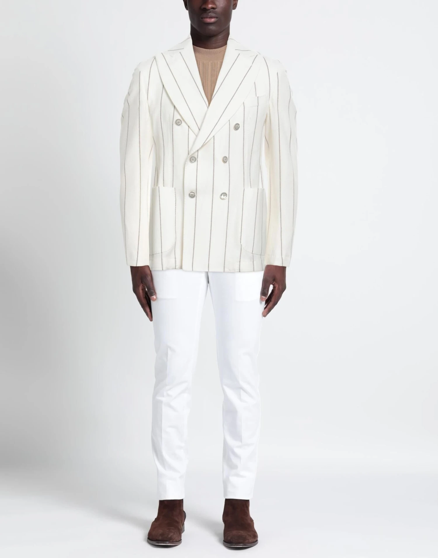 BARBA Napoli Ivory Men‘s Blazer 4 BARBA Napoli Ivory Men‘s Blazer - Image 2